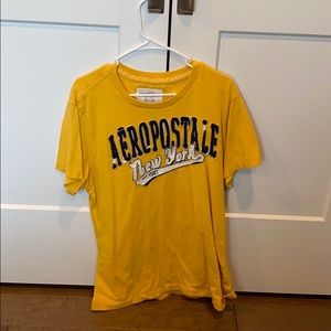 Yellow Aeropostale yellow t shirt